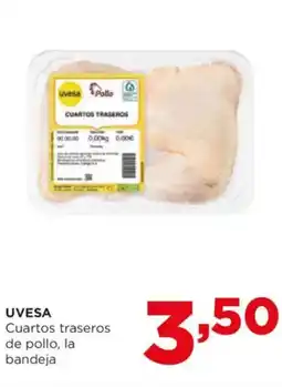 Alimerka UVESA Cuartos traseros de pollo, la bandeja oferta