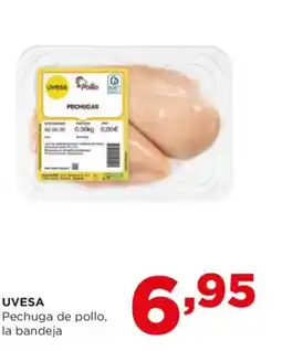 Alimerka UVESA Pechuga de pollo, la bandeja oferta