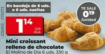 Dia Croissants rellenos dia oferta