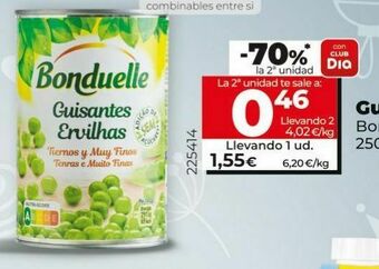 Dia Guisantes bonduelle oferta
