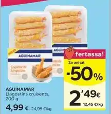 Caprabo Aguinamar - llagostins cruixents oferta