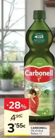 Caprabo Carbonell - oli d'oliva sabor oferta