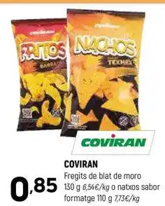 Coviran Coviran - fregits de blat de moro o natxos sabor formatge oferta