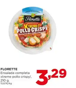 Alimerka FLORETTE Ensalada completa xtreme pollo crispy! oferta