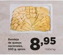 Alimerka Bandeja de quesos nacionales, oferta