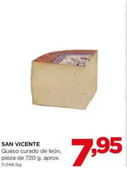 Alimerka SAN VICENTE Queso curado de león oferta