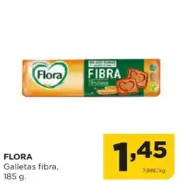 Alimerka FLORA Galletas fibra oferta