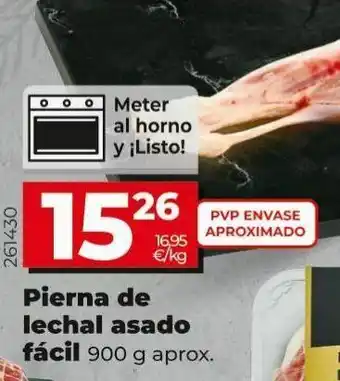 La Plaza de DIA Pierna de cordero lechal asado fácil oferta