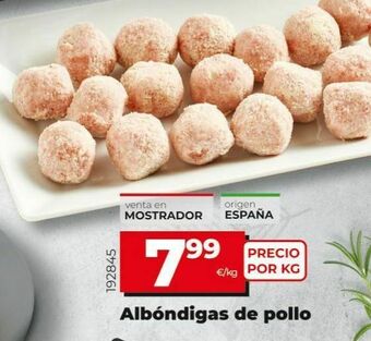 La Plaza de DIA Albóndigas de pollo oferta