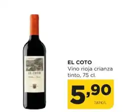 Alimerka EL COTO Vino rioja crianza tinto oferta