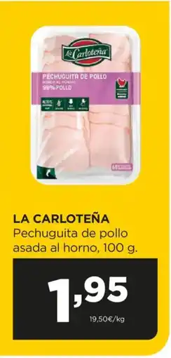 Alimerka LA CARLOTEÑA Pechuguita de pollo asada al horno oferta