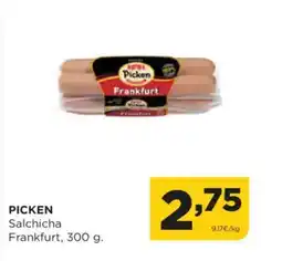 Alimerka PICKEN Salchicha Frankfurt oferta