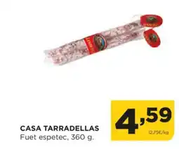 Alimerka CASA TARRADELLAS Fuet espetec oferta