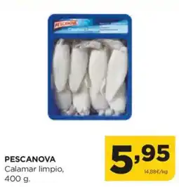 Alimerka PESCANOVA Calamar limpio, oferta