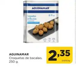 Alimerka AGUINAMAR Croquetas de Bacalas oferta