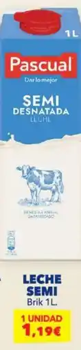 Alimerka PASCUAL Leche semi oferta