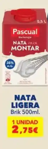 Alimerka PASCUAL Nata ligera oferta