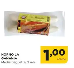 Alimerka HORNO LA GAÑANIA Media baguette oferta