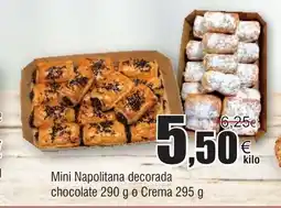 FROIZ Mini Napolitana decorada chocolate oferta