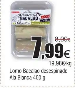 FROIZ Lomo Bacalao desespinado Ala Blanca oferta