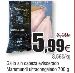 FROIZ Gallo sin cabeza eviscerado Maremundi ultracongelado oferta