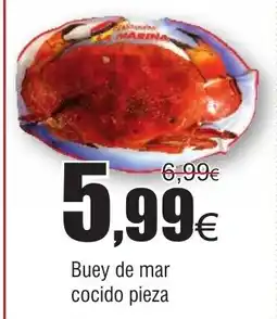 FROIZ Buey de mar cocido pieza oferta
