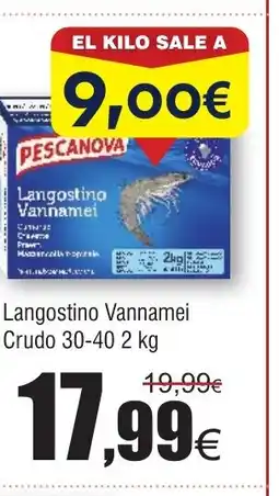 FROIZ Langostino Vannamei Crudo oferta