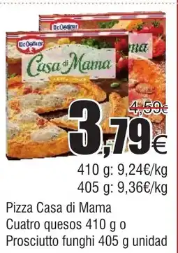FROIZ Pizza Casa di Mama Cuatro quesos oferta
