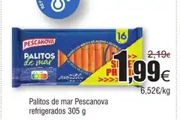 FROIZ Palitos de mar Pescanova refrigerados oferta