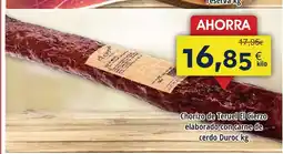 FROIZ Chorizo de Teruel El Cierzo elaborado con carne de cerdo Duroc oferta