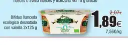 FROIZ Bífidus Xanceda ecológico desnatado con vainilla oferta