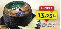 FROIZ Queso El Pastor Santtum mezcla semicurado oferta