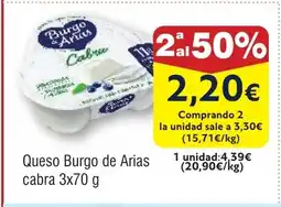 FROIZ BURGO DE ARIAS Queso oferta