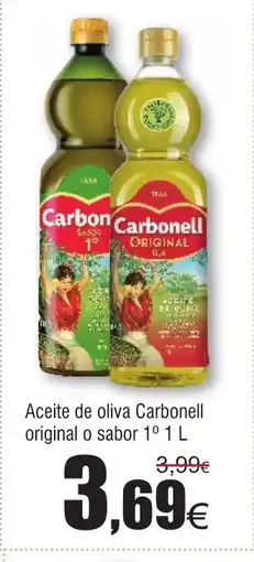 FROIZ Aceite de oliva Carbonell original o sabor 1° oferta