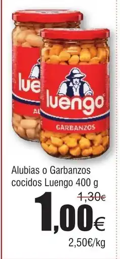 FROIZ LUENGO Alubias o Garbanzos cocidos oferta
