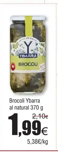 FROIZ Brocoli Ybarra al natural oferta