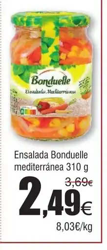 FROIZ Ensalada Bonduelle mediterránea oferta