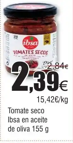 FROIZ Tomate seco Ibsa en aceite de oliva oferta
