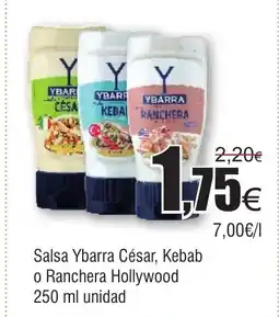 FROIZ Salsa Ybarra César, Kebab o Ranchera Hollywood oferta