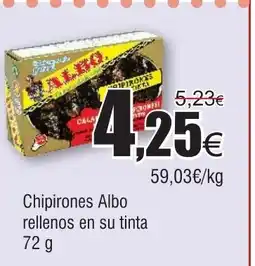 FROIZ Chipirones Albo rellenos en su tinta oferta