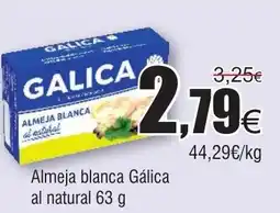 FROIZ Almeja blanca Gálica al natural oferta