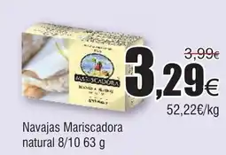 FROIZ Navajas Mariscadora natural oferta
