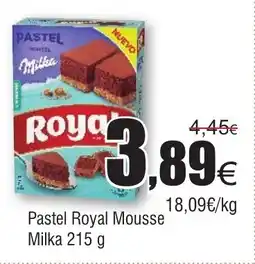 FROIZ MILKA Pastel Royal Mousse oferta