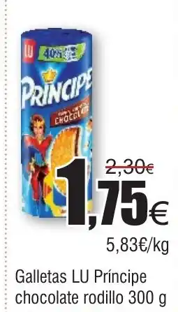 FROIZ Galletas LU Príncipe chocolate rodillo oferta