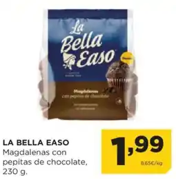 Alimerka LA BELLA EASO Magdalenas con pepitas de chocolate oferta