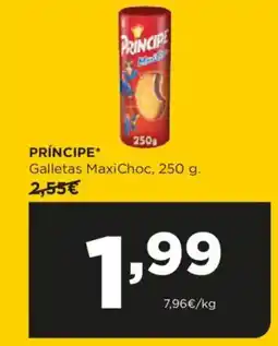 Alimerka PRÍNCIPE Galletas MaxiChoc oferta