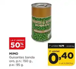 Alimerka MIMO Guisantes banda oro oferta
