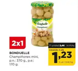 Alimerka BONDUELLE Champiñones mini, oferta