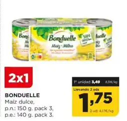 Alimerka BONDUELLE Maíz dulce, oferta