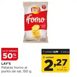 Alimerka LAY'S Patatas horno al punto de sal oferta